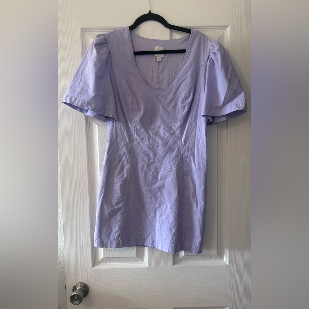 Anthropologie Maeve Light Purple dress